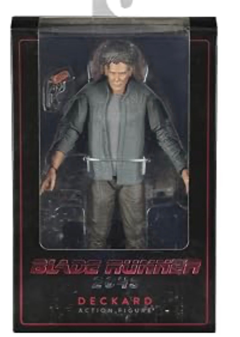 NECA Blade Runner 2049 Deckard action figure in collector packaging