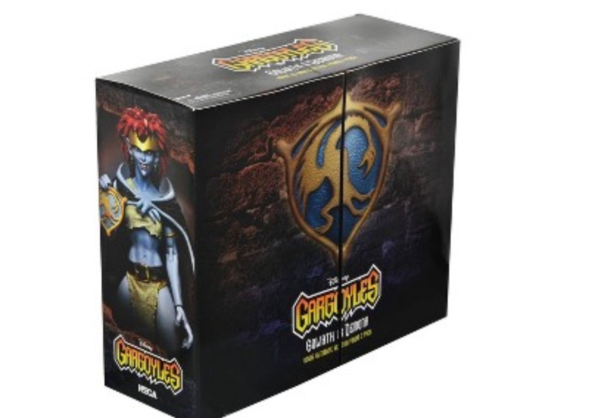 NECA Gargoyles Goliath & Demona 7" Action Figure 2-Pack – Collector Edition