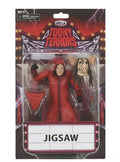 NECA Toony Terrors Jigsaw action figure in packaging with pig mask accessory